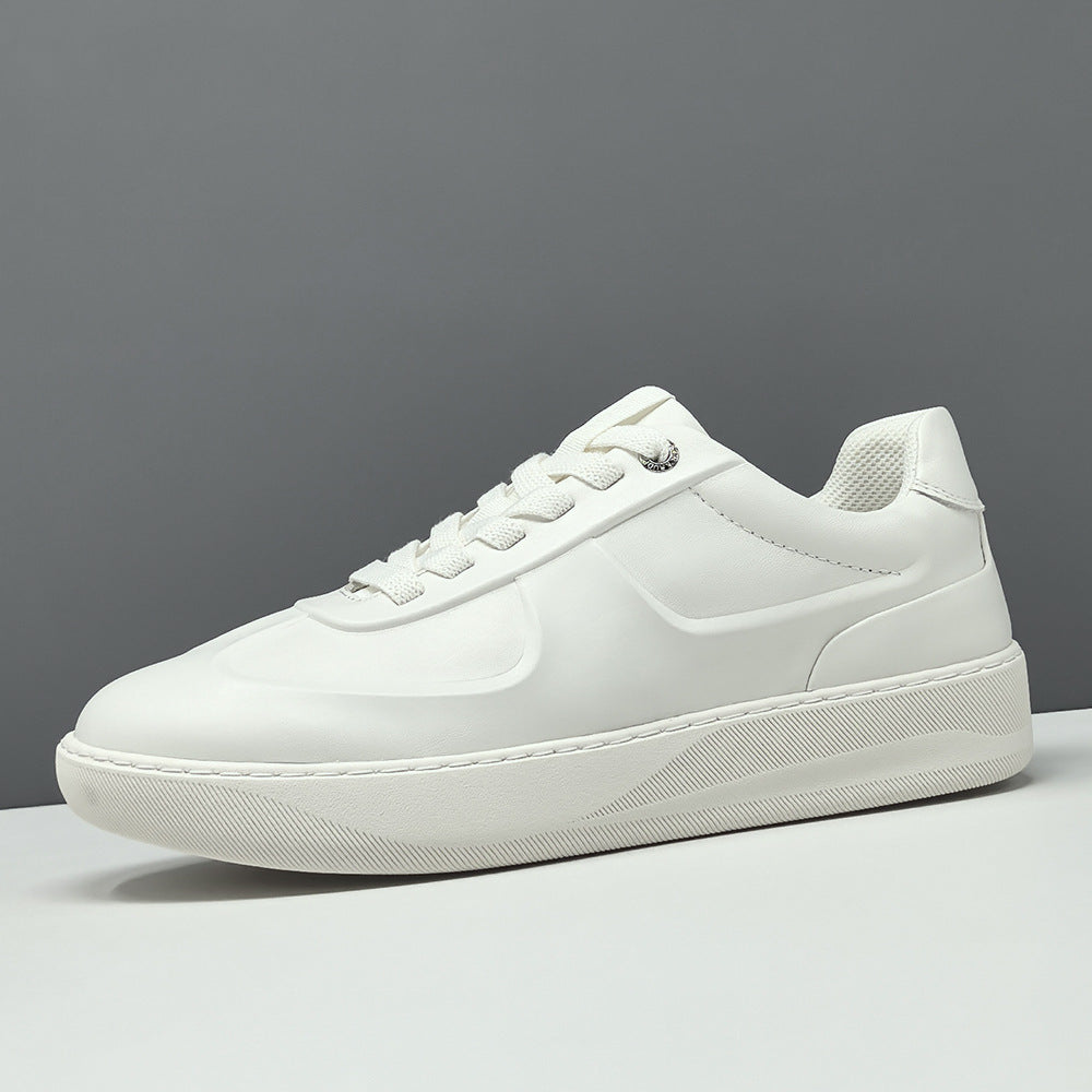 Men's Minimalism Embossed Leather Casual Sneakers-RAIIFY