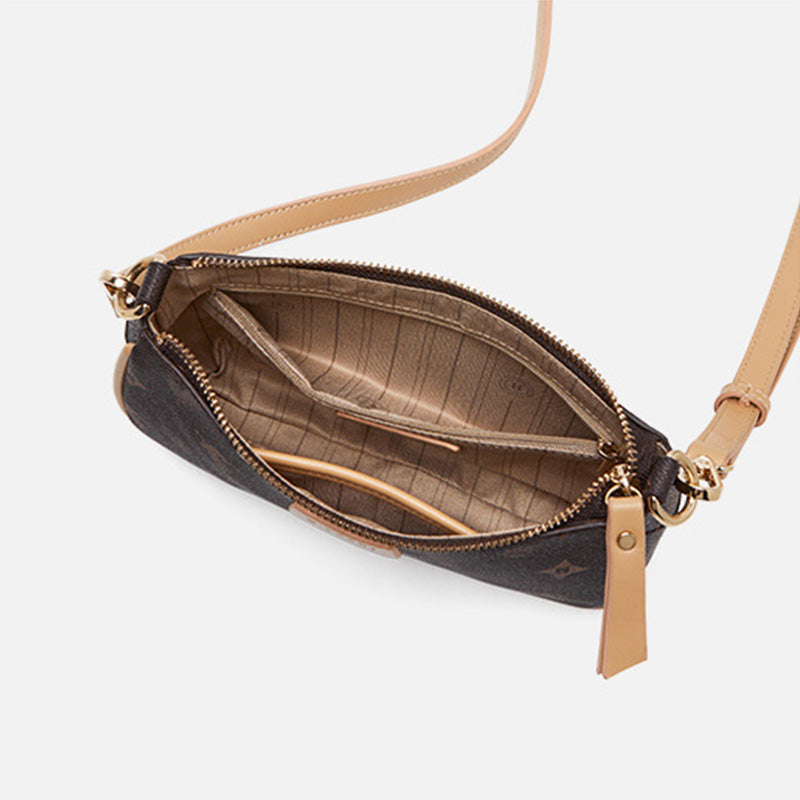 Women's Vintage Monogram Crossbody Bag-RAIIFY