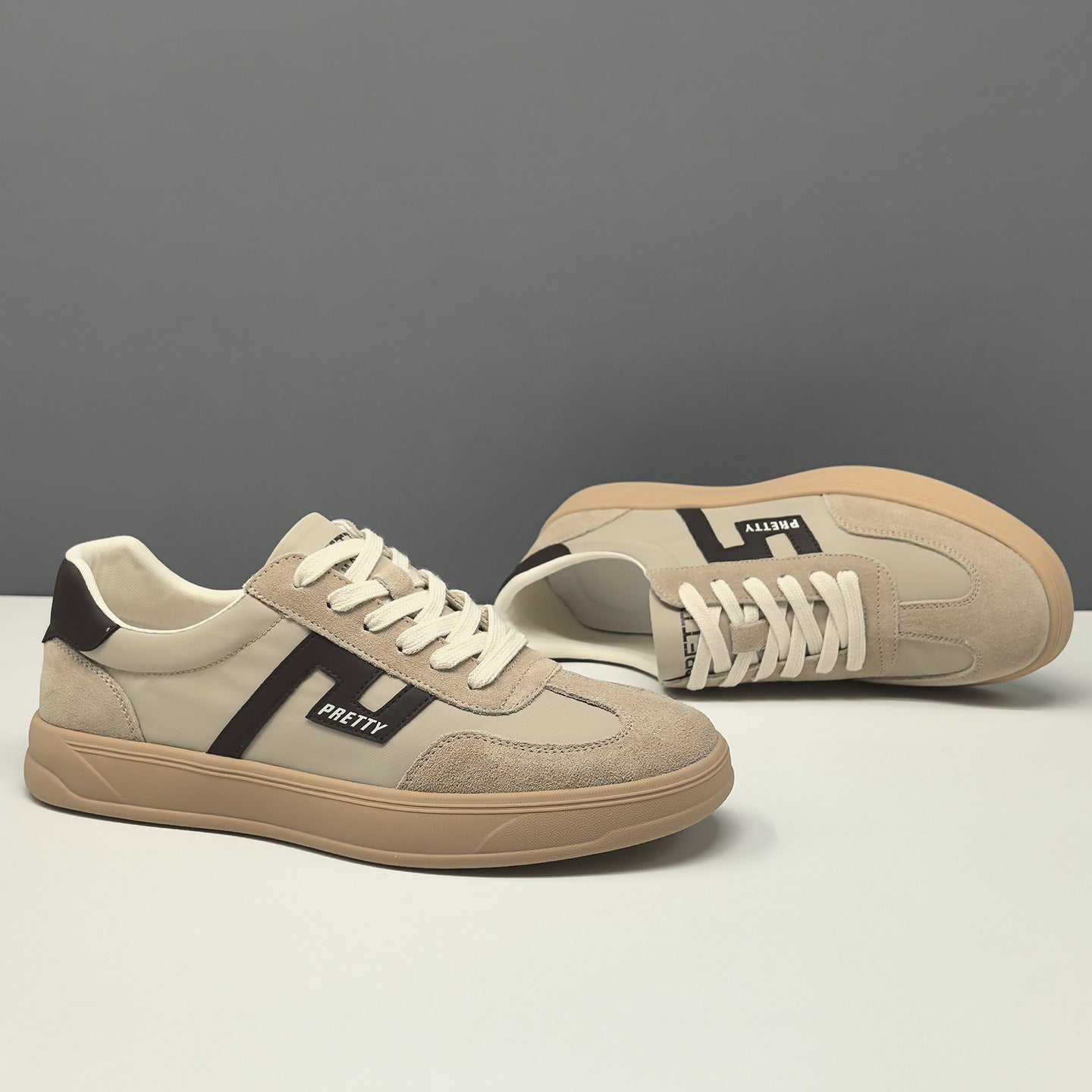 Men's Chic Patchwork Breathable Flat Casual Versatile Shoes-RAIIFY