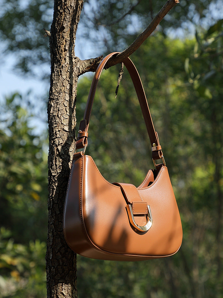 Women Elegant Stylish Leather Casual Shoulder Bag-RAIIFY