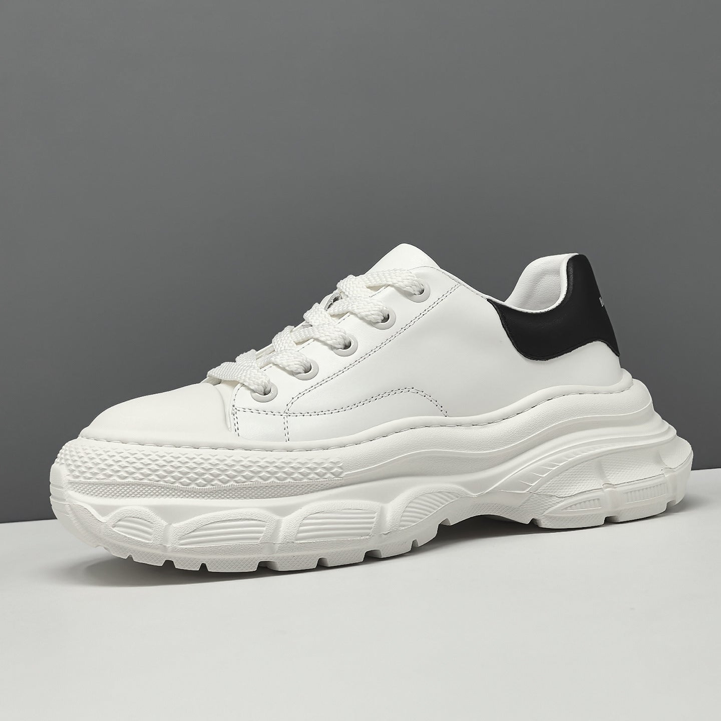 Men's Fashion Leather Casual Sneakers-RAIIFY