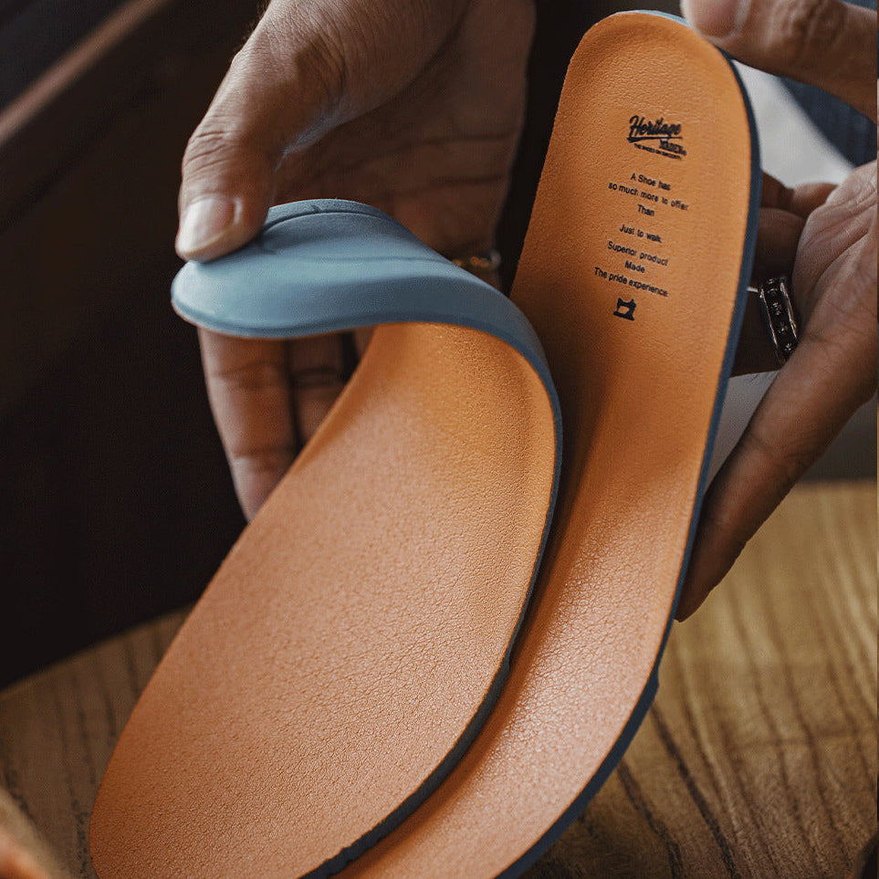 Men's Vintage Plain Suede Casual Loafers-RAIIFY