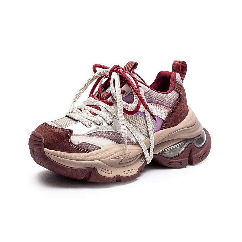 Women's Fashion Breathable Mesh Chunky Sneakers-RAIIFY