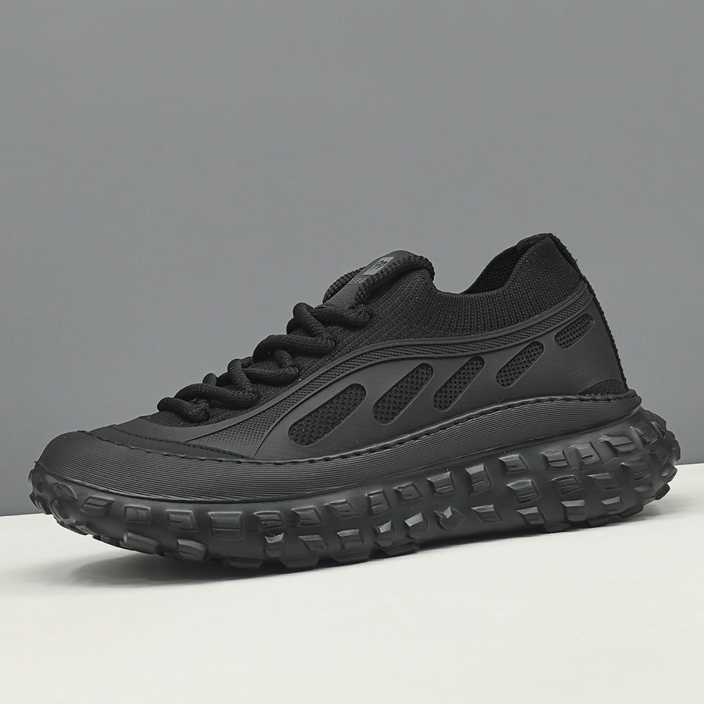 Men Minimalism Breathable Knitted Casual Shoes-RAIIFY