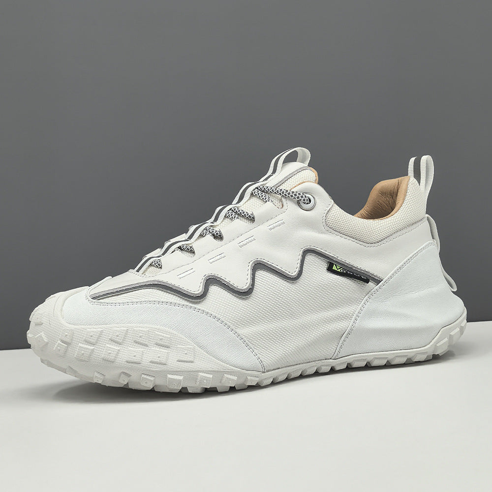 Men Fahion Color Matching Flat Casual Sneakers-RAIIFY