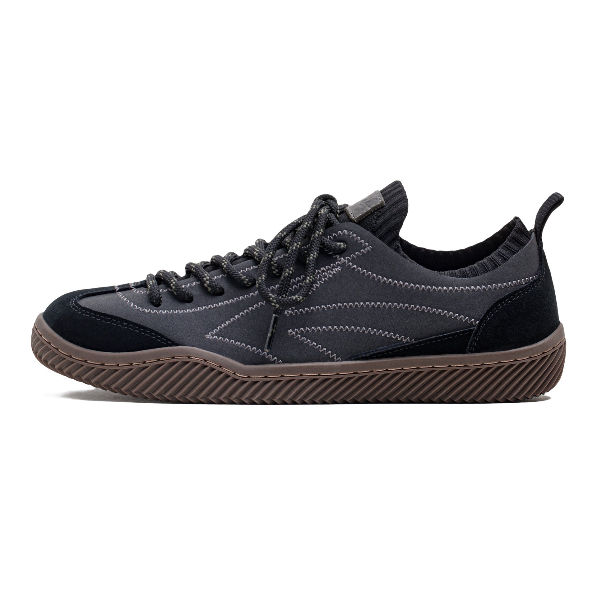 Men’s Casual Leather Comfortable Low-Top Sneakers-RAIIFY
