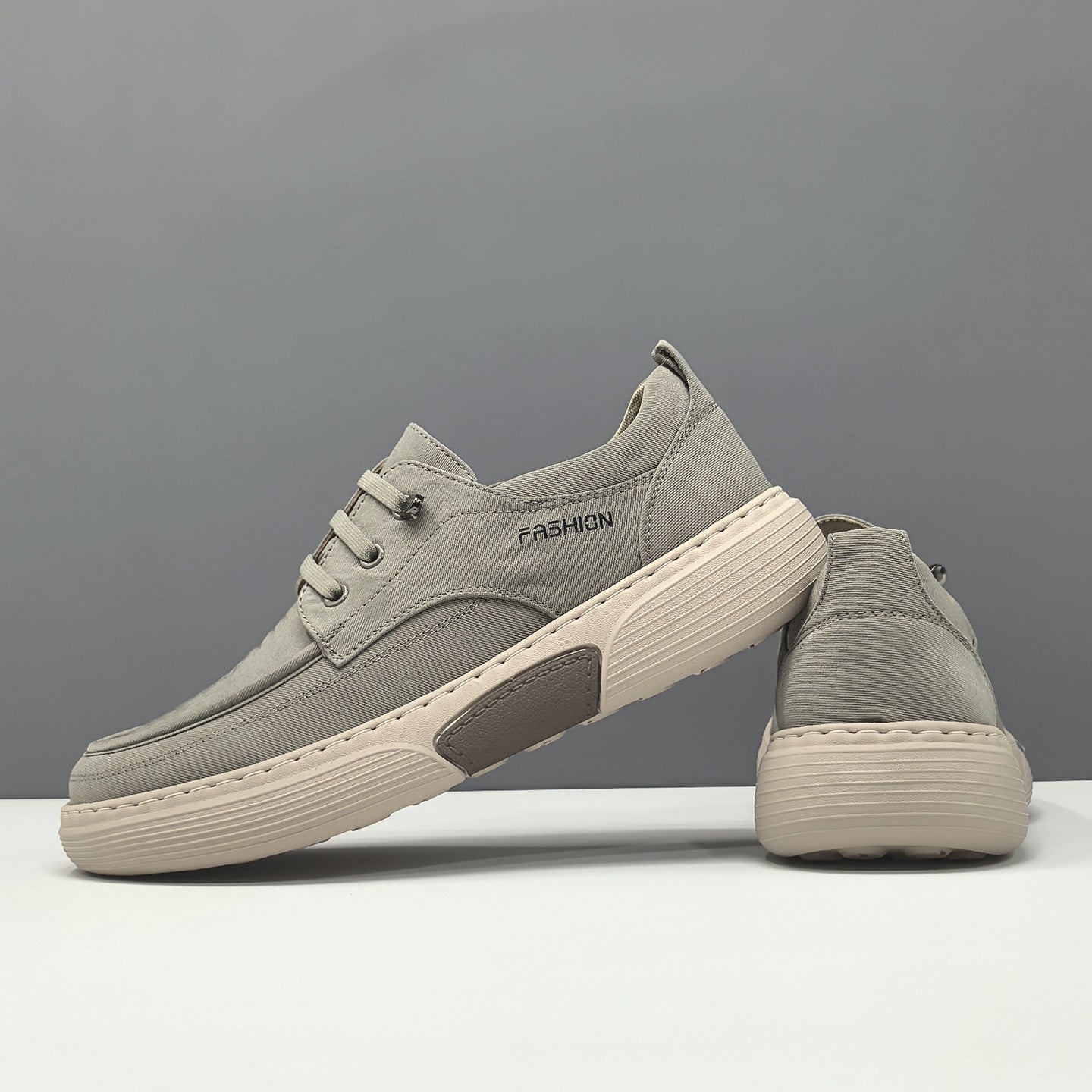 Men's Minimalist Fashion Breathable Canvas Casual Shoes-RAIIFY
