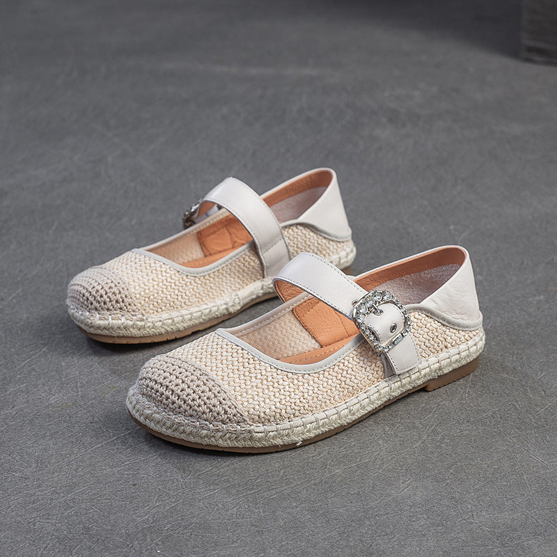 Women Minimalism Breathable Mesh Flat Casual Shoes-RAIIFY