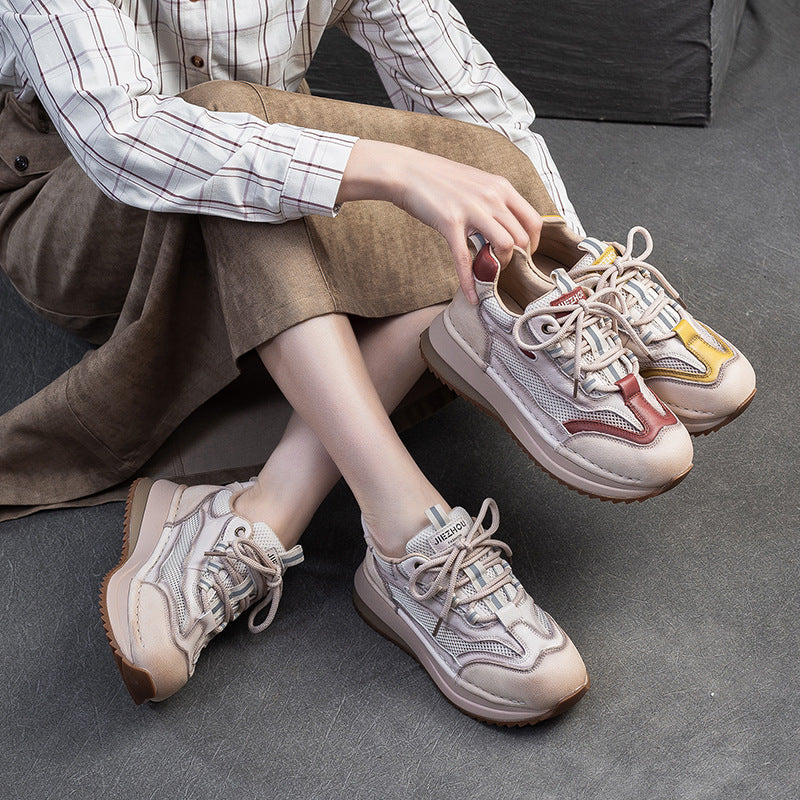 Women Stylish Breathable Mesh Fashion Casual Sneakers-RAIIFY