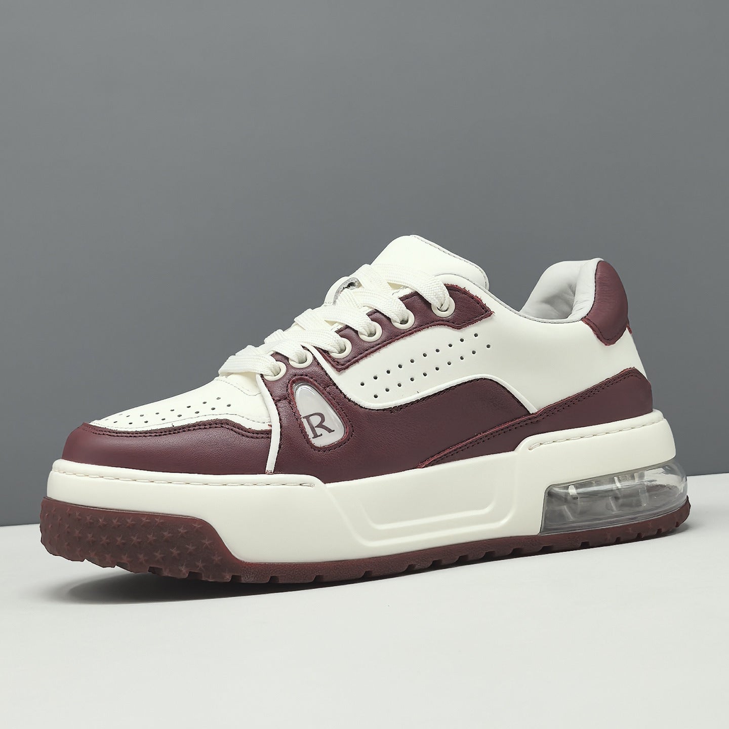 Men's Fashion Breathable Leather Casual Sneakers-RAIIFY