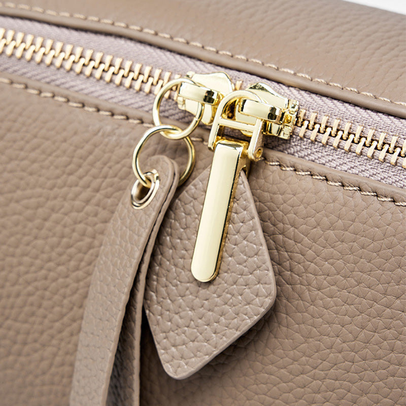 Women Minimalist Casual Leather Purse Shoulder Bag-RAIIFY