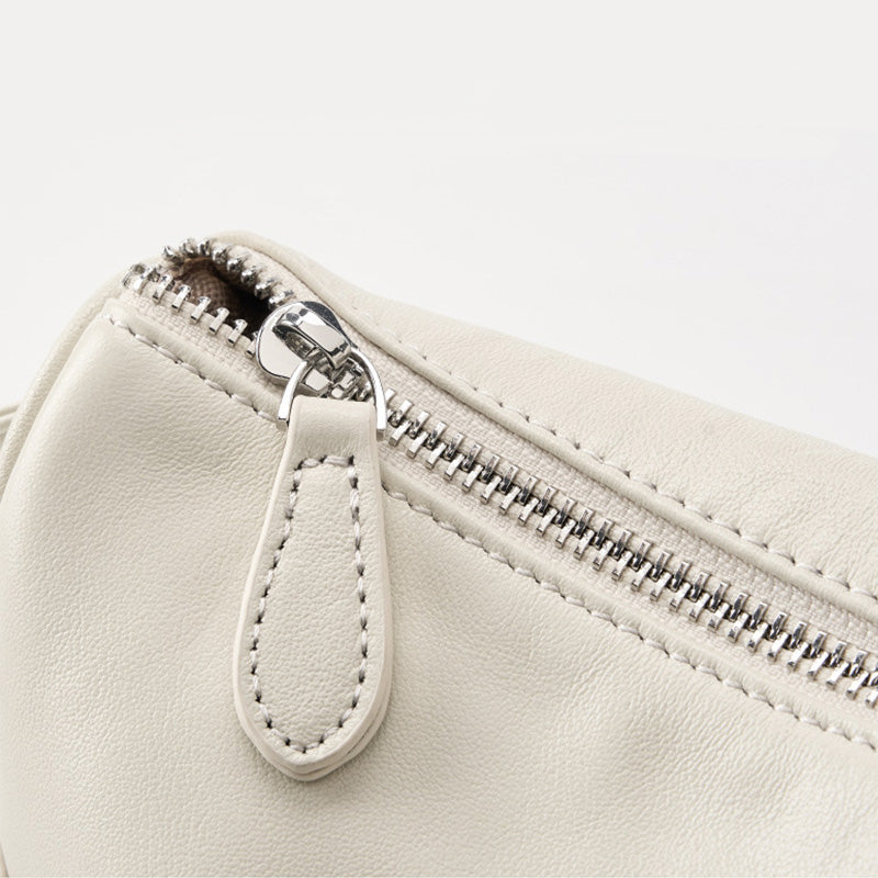 Women Minimalism Fashion Plain Leather Cross Body Bag-RAIIFY