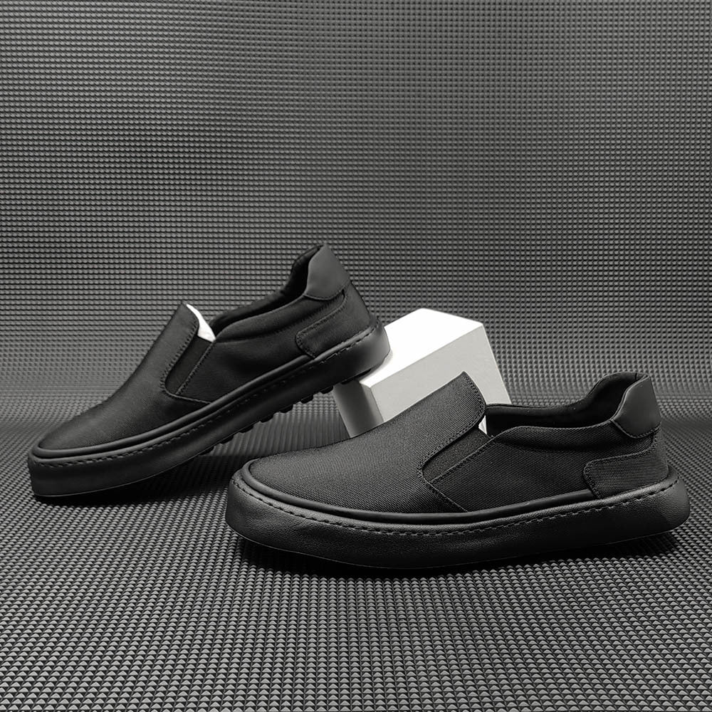 Men Retro Minimalist Leather Soft Flat Loafers-RAIIFY