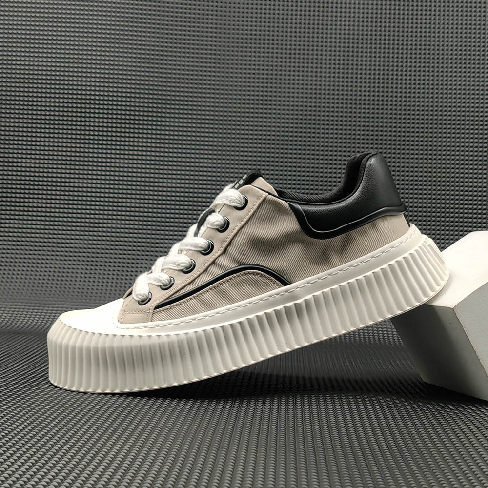 Men Fashion Breathable Canvas Flat Casual Sneakers-RAIIFY