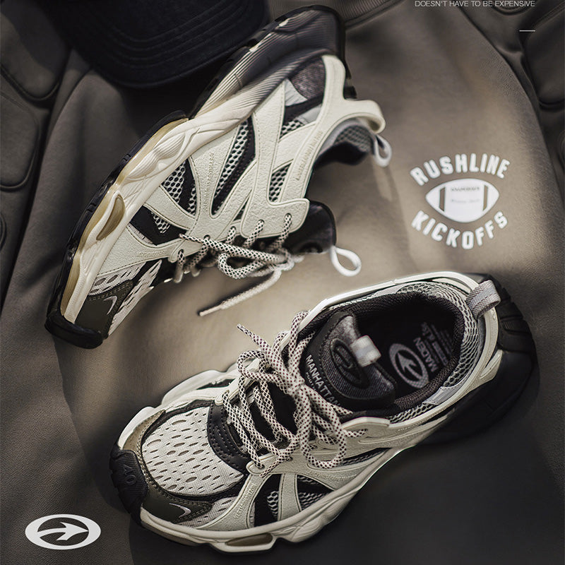 Men's Chic Breathable Mesh Casual Platform Sneakers-RAIIFY