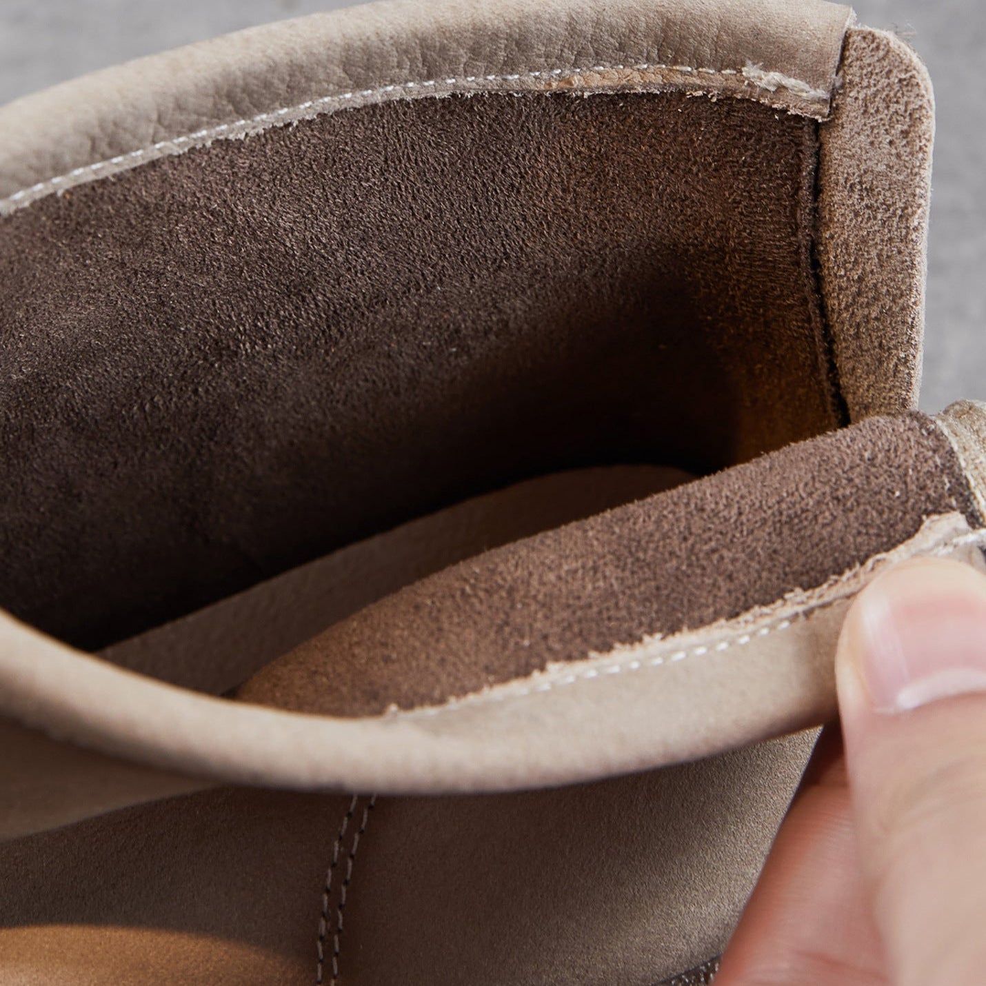 Women's Retro Leather Lug Sole Ankle Boots-RAIIFY