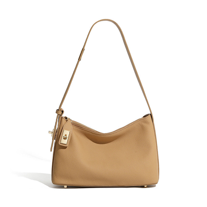 Women's Minimalism Soft Leather Elegant Shoulder Bag-RAIIFY