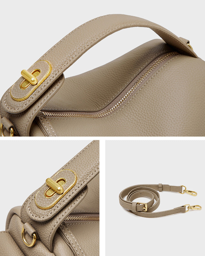 Women's Fashion Soft Leather Mini Cross Body Bag-RAIIFY