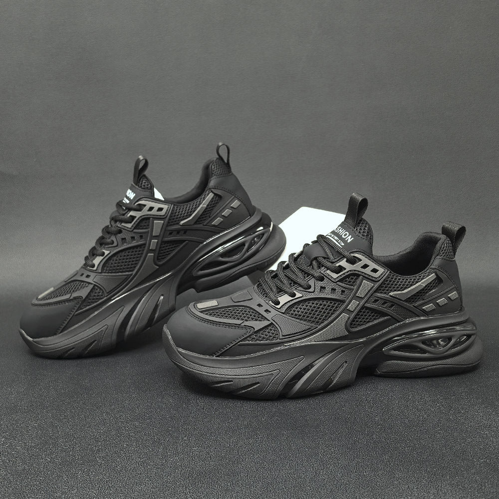 Men Breathable Mesh Fashion Thick Soled Casual Sneakers-RAIIFY