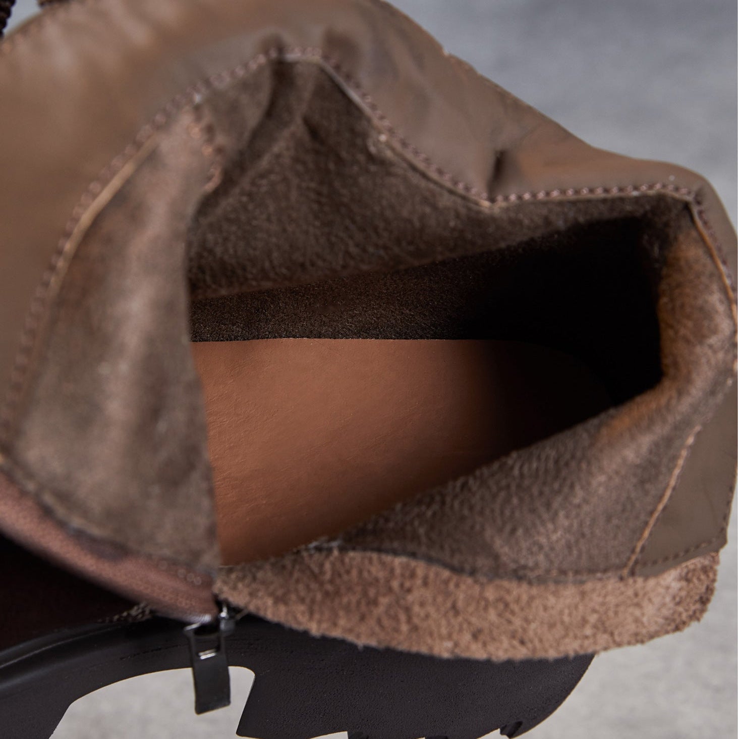 Women's Vintage Quilted Leather Casual Ankle Boots-RAIIFY