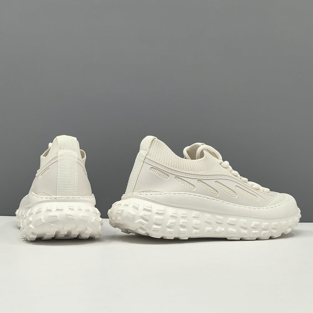 Men Minimalism Breathable Knitted Casual Shoes-RAIIFY