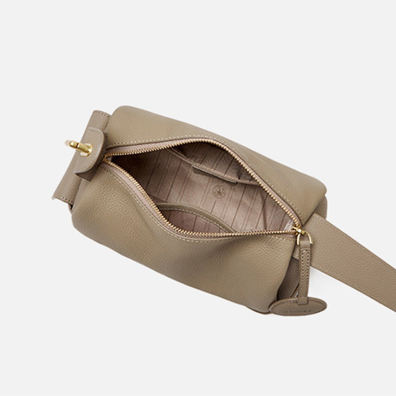 Women's Fashion Soft Leather Mini Cross Body Bag-RAIIFY