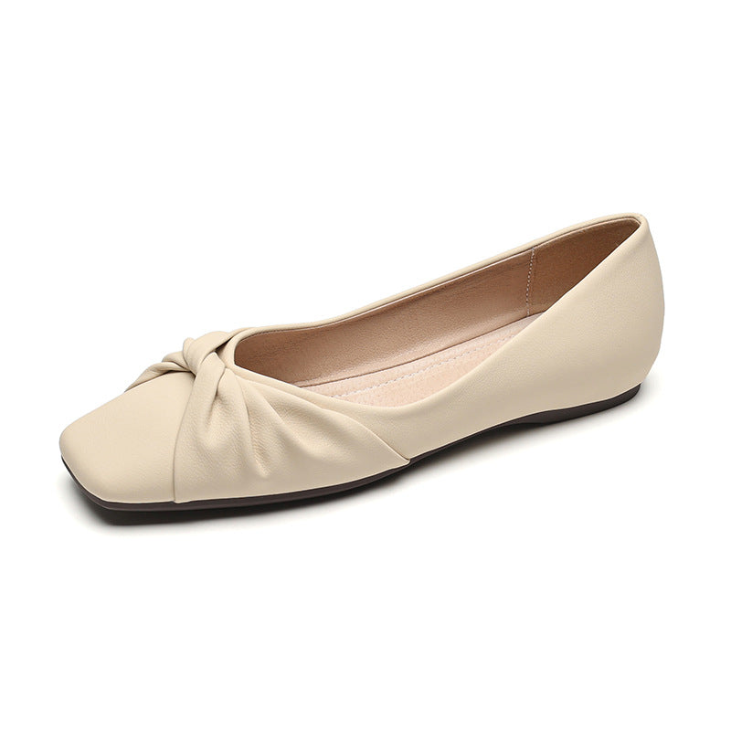 Women Minimalism Fashion Soft Flats-RAIIFY
