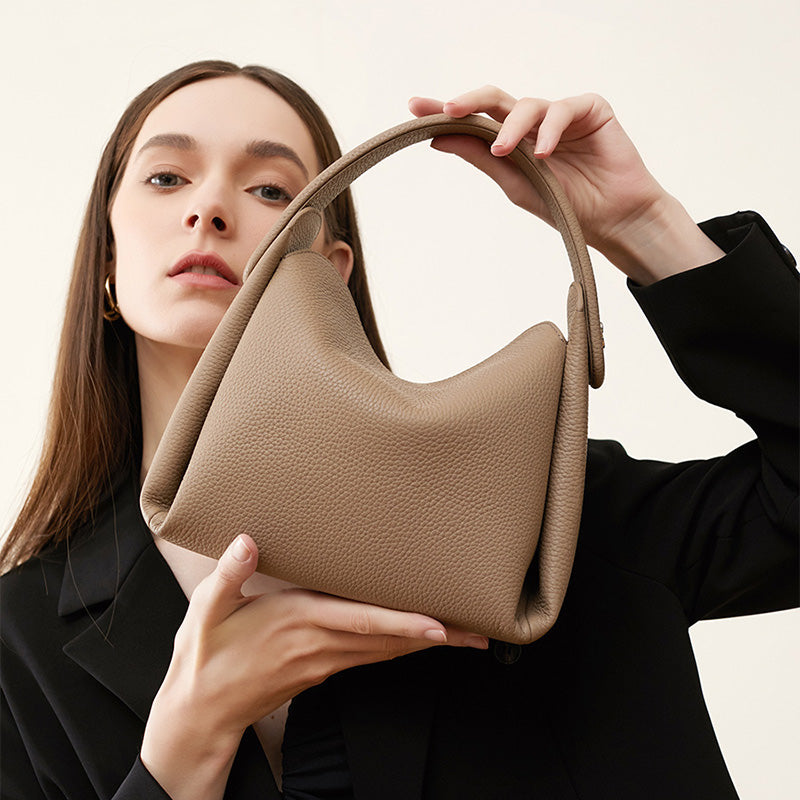 Women Minimalism Fashion Soft Cowhide Purse-RAIIFY