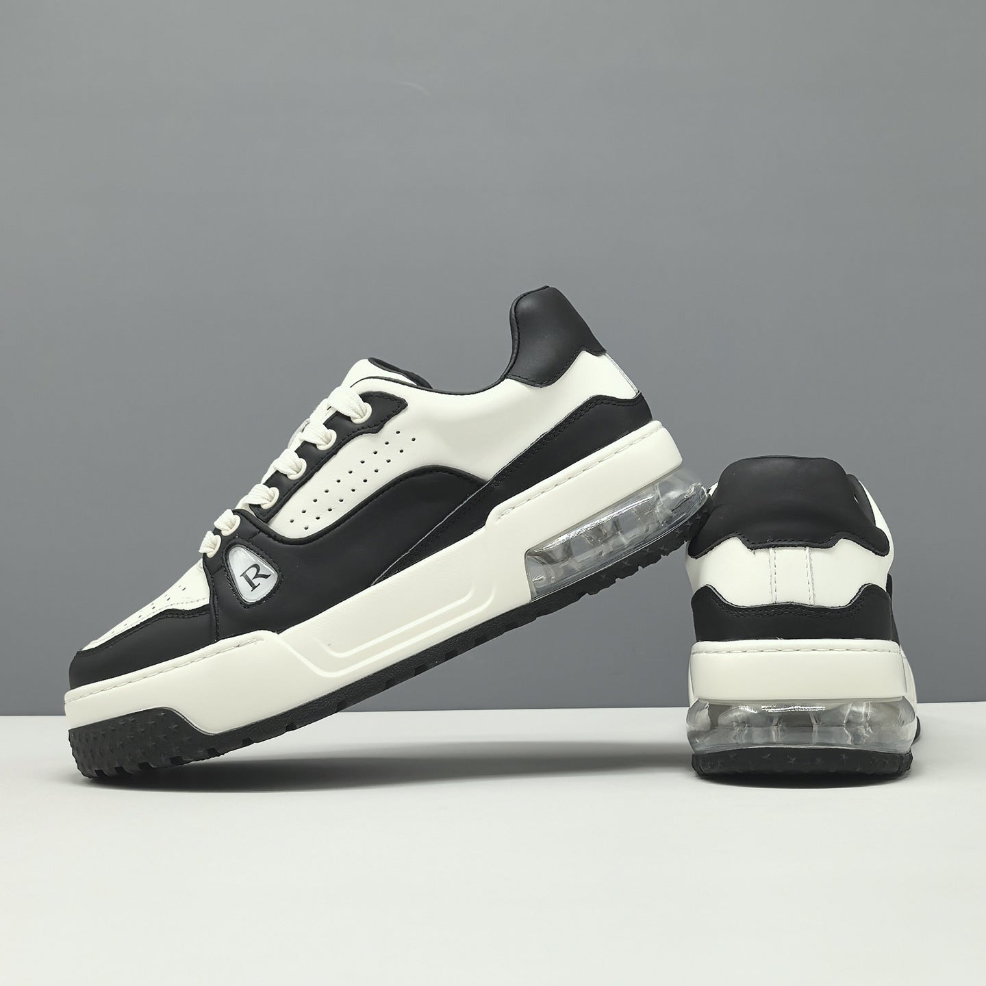 Men's Fashion Breathable Leather Casual Sneakers-RAIIFY