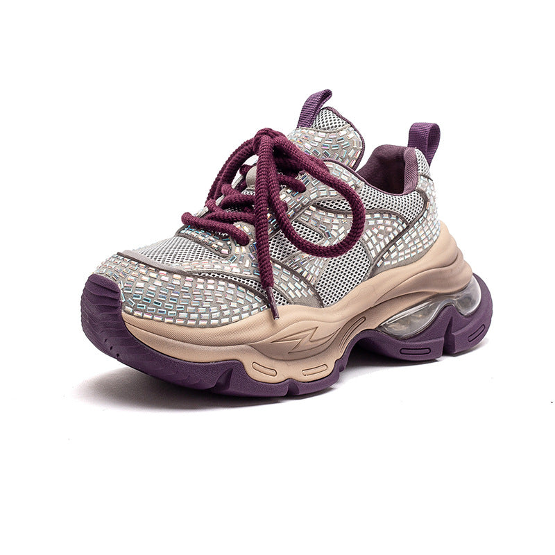 Women's Fashion Breathable Chunky Platform Sneakers-RAIIFY