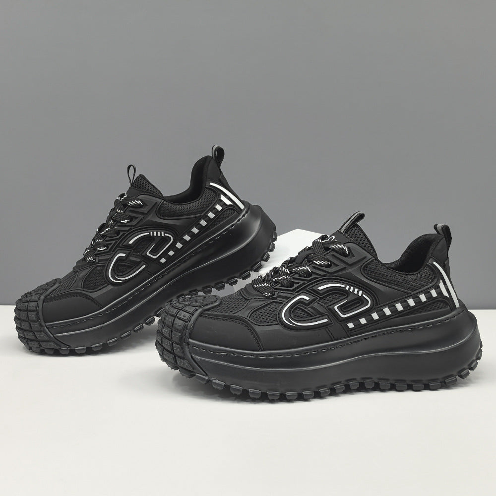 Men Fashion Breathable Casual Thick Soled Sneakers-RAIIFY