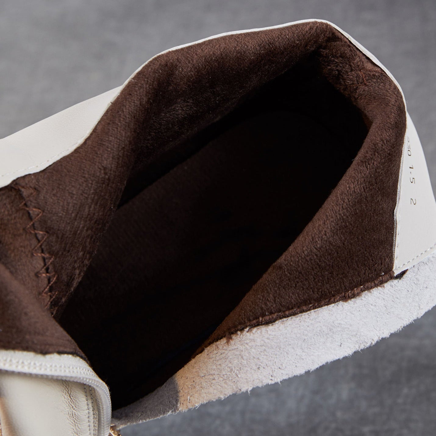 Women's Fashion Leather Furred High Heel Ankle Boots-RAIIFY