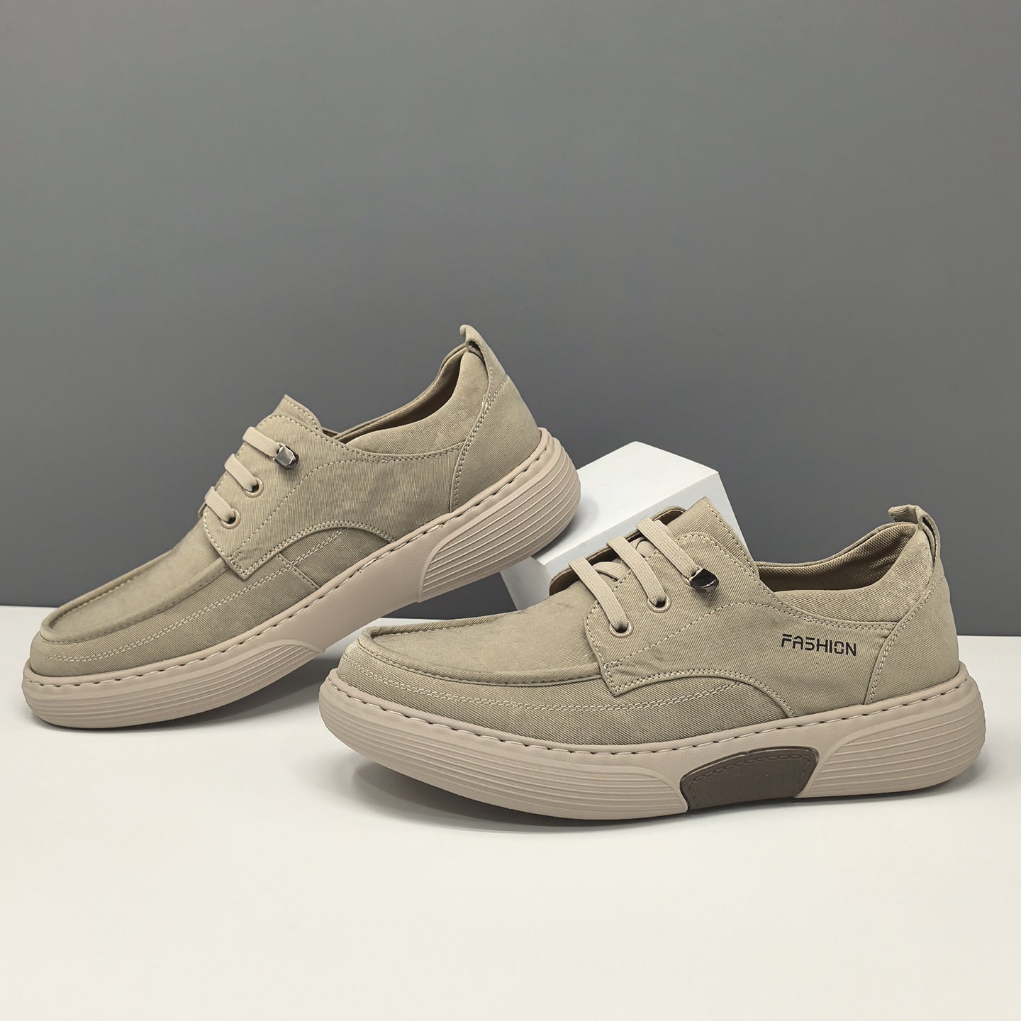 Men's Minimalist Fashion Breathable Canvas Casual Shoes-RAIIFY