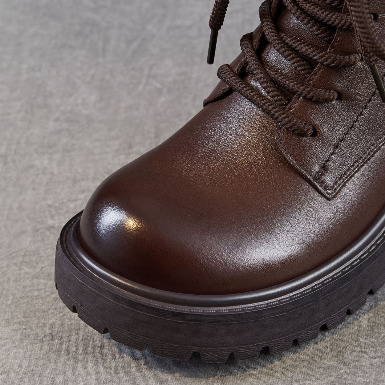 Women's Vintage Classic Leather Ankle Boots-RAIIFY