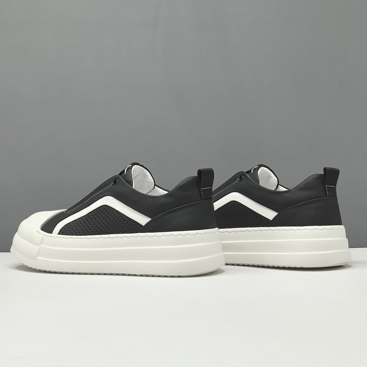Men's Minimalist Genuine Leather Casual Shoes-RAIIFY