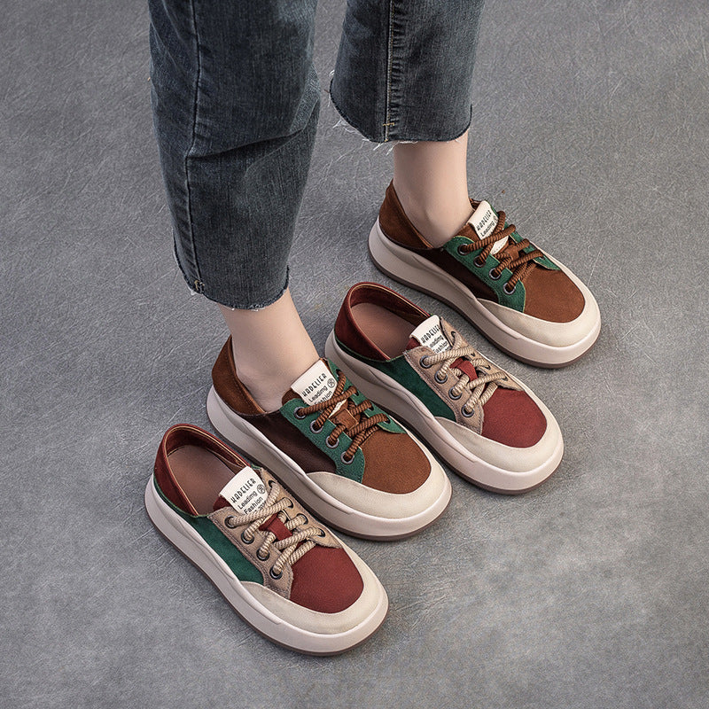 Women's Fashion Color-Blocked Casual Shoes-RAIIFY