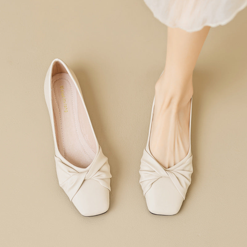 Women Minimalism Fashion Soft Flats-RAIIFY
