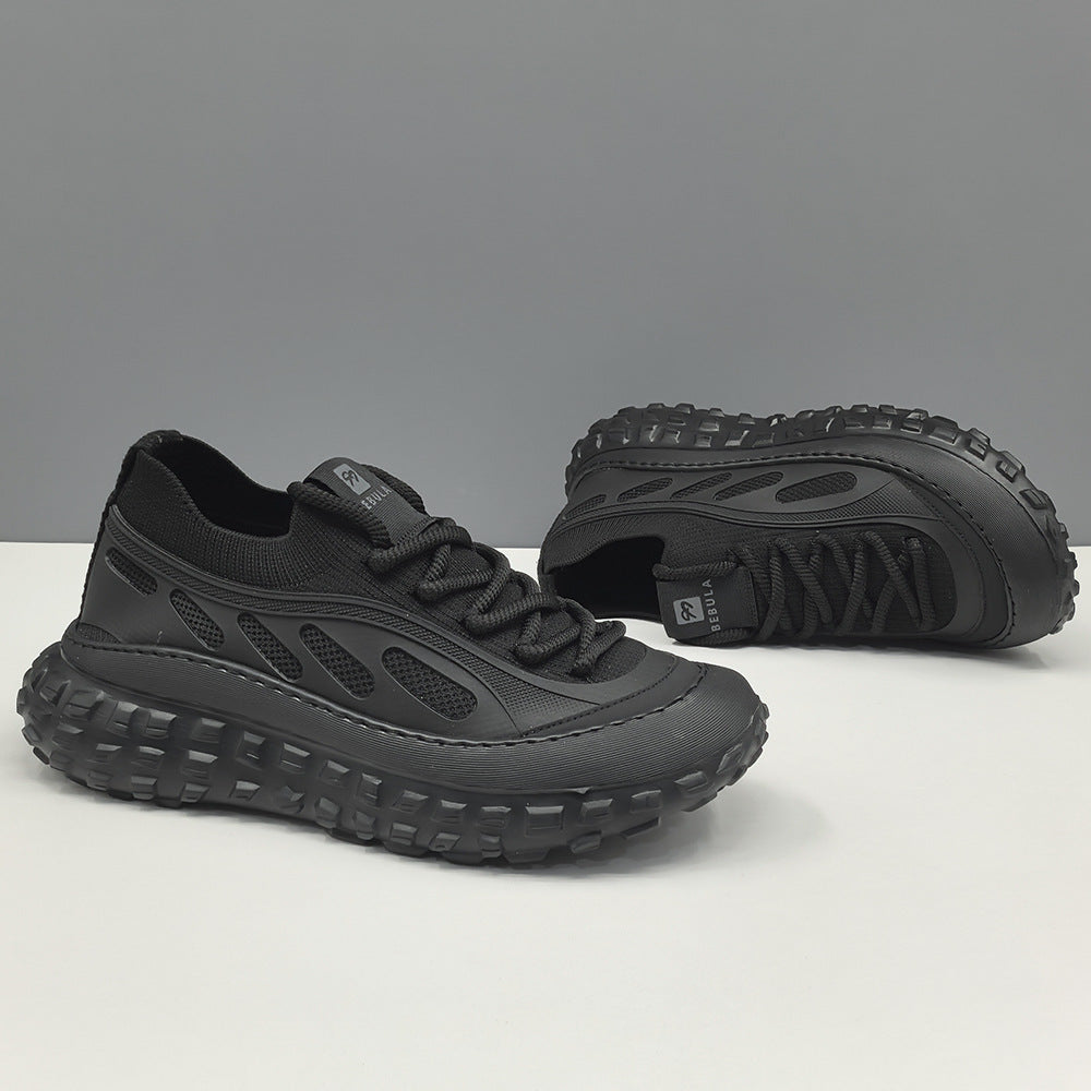 Men Minimalism Breathable Knitted Casual Shoes-RAIIFY