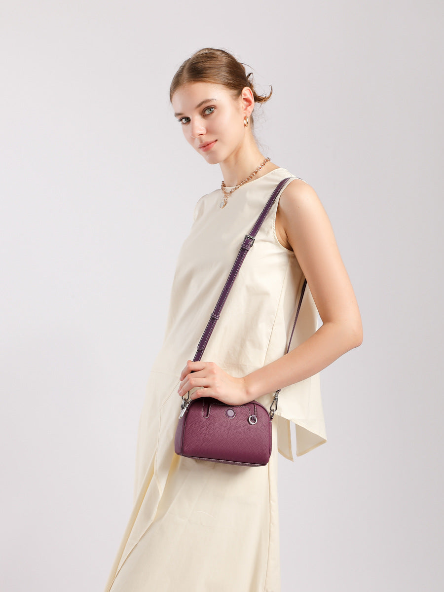 Women's Fashion Casual Leather Mini Crossbody Bag-RAIIFY