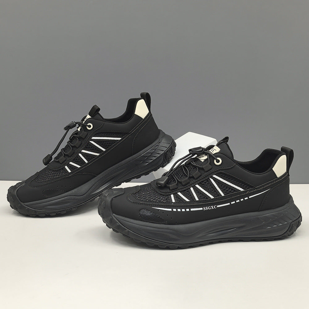 Men Fashion Brethable Mesh Slip-on Casual Shoes-RAIIFY