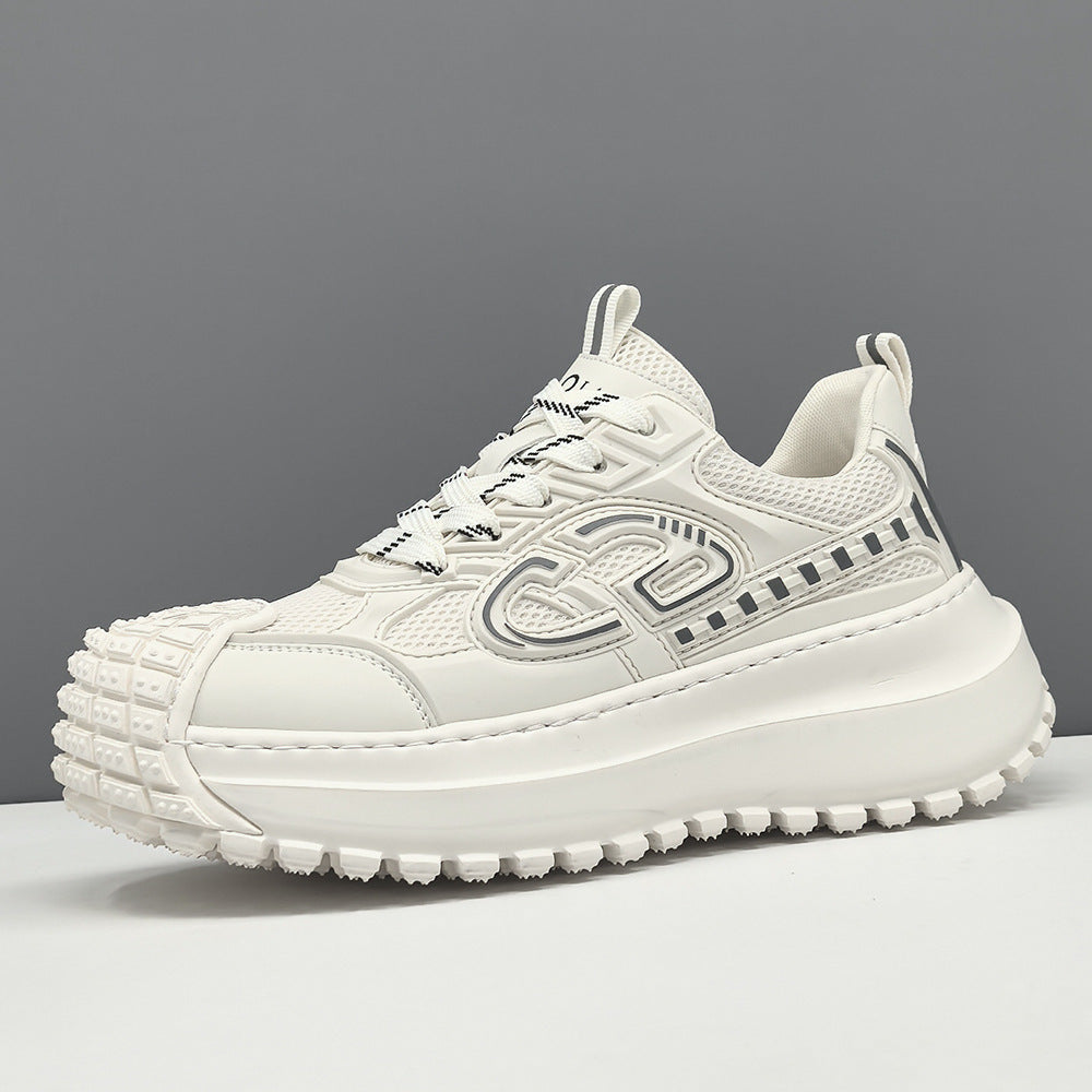 Men Fashion Breathable Casual Thick Soled Sneakers-RAIIFY