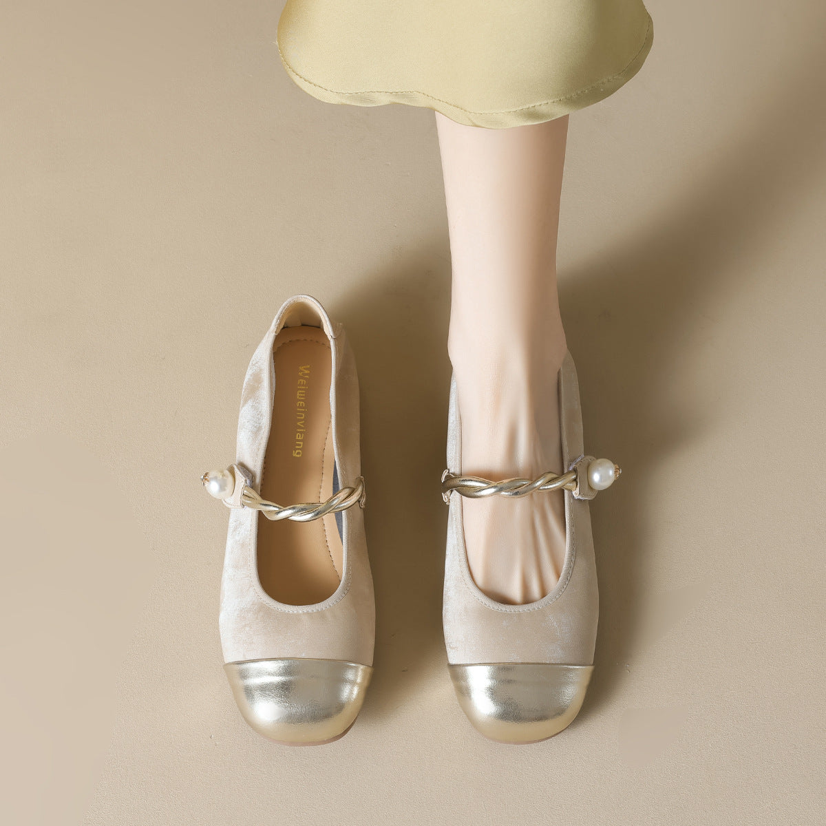 Women's Minimalist Soft Casual Mary Jane Shoes-RAIIFY