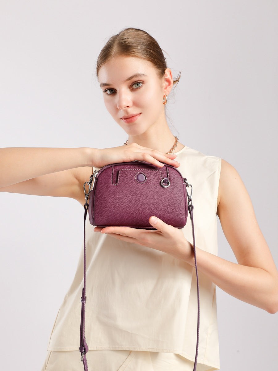 Women's Fashion Casual Leather Mini Crossbody Bag-RAIIFY