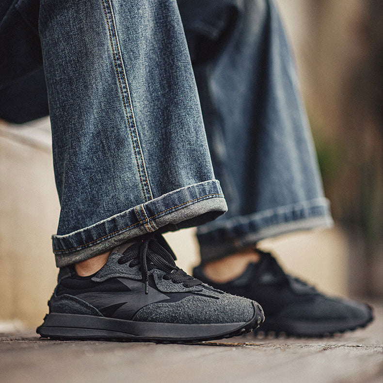 Men's Comfort Low Top Retro Casual Sneakers-RAIIFY