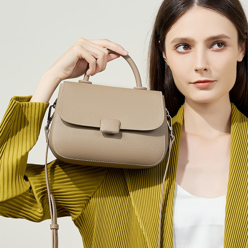 Women Fashion Minimalism Leather Cross Body Bag-RAIIFY