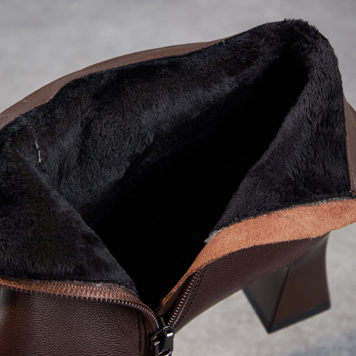 Women's Leather Pointed-toe High Heel Ankle Boots-RAIIFY