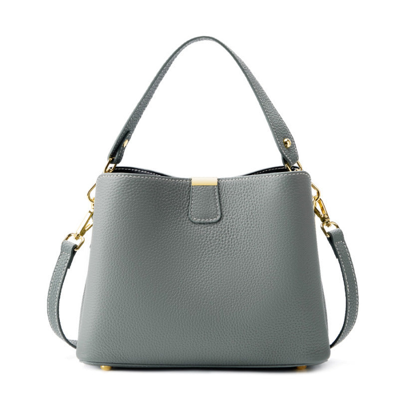 Women Fashion Plain Leather Casual Purse-RAIIFY