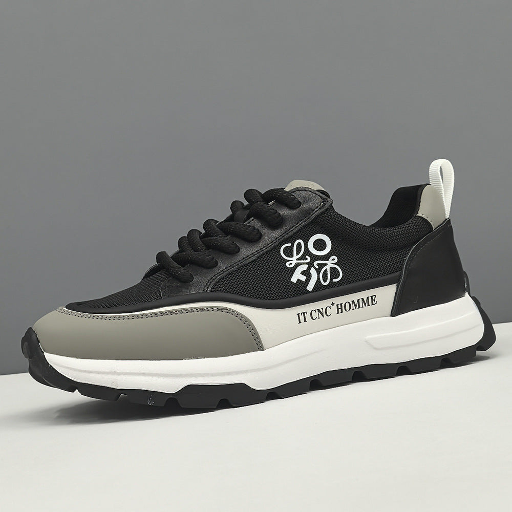 Men Stylish Patchwork Breathable Casual Sneakers-RAIIFY