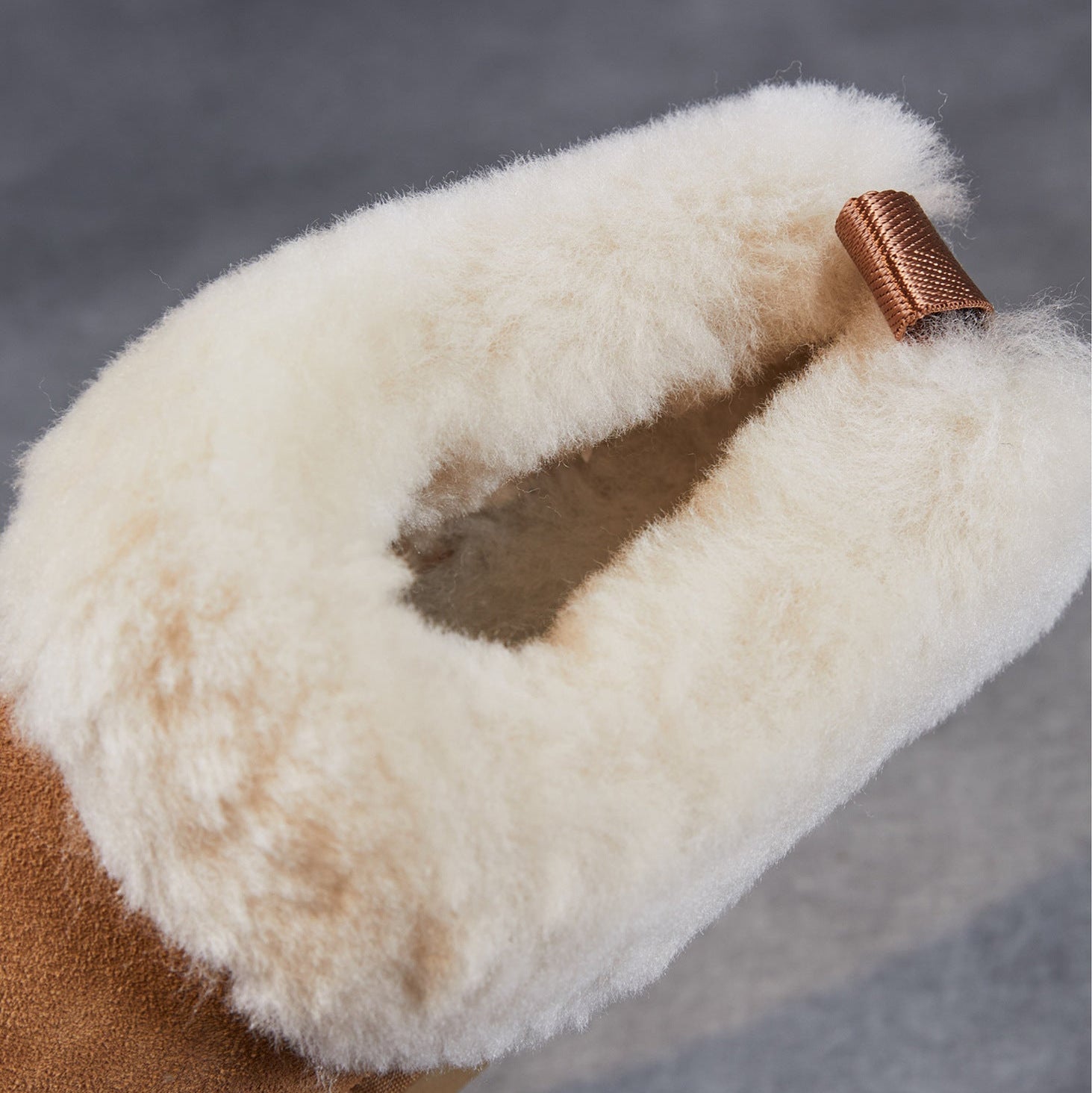 Women's Minimalist Suede Low Top Furred Casual Shoes-RAIIFY