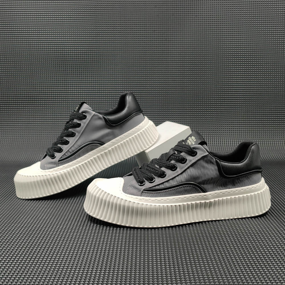 Men Fashion Breathable Canvas Flat Casual Sneakers-RAIIFY